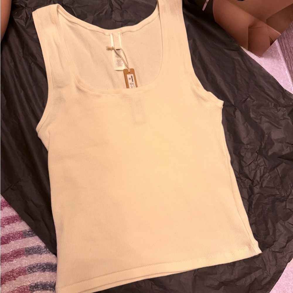 skims tank cotton rib vest Size L